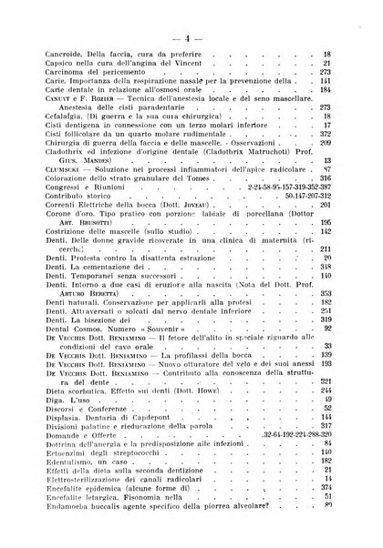 La stomatologia periodico mensile