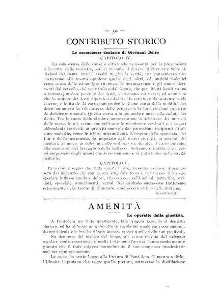 La stomatologia periodico mensile