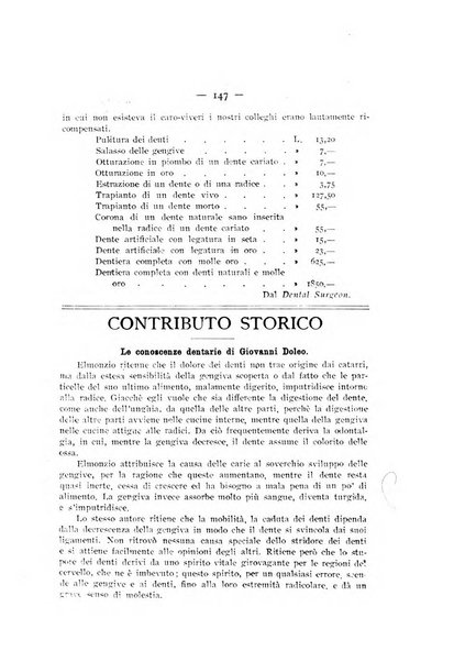 La stomatologia periodico mensile