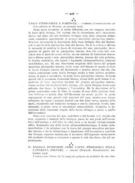 La stomatologia periodico mensile