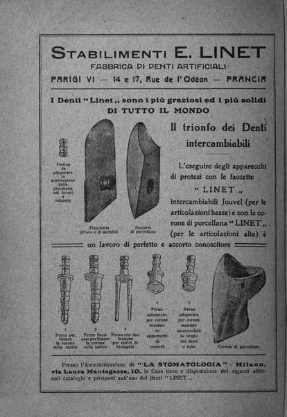 La stomatologia periodico mensile