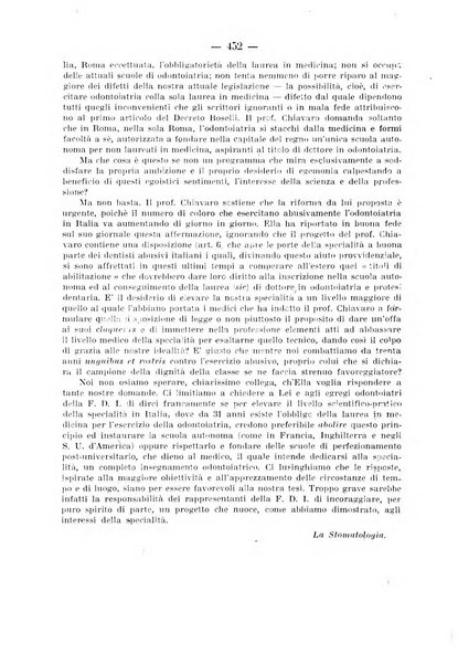 La stomatologia periodico mensile