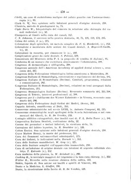 La stomatologia periodico mensile