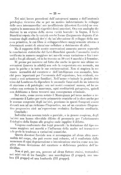 La stomatologia periodico mensile