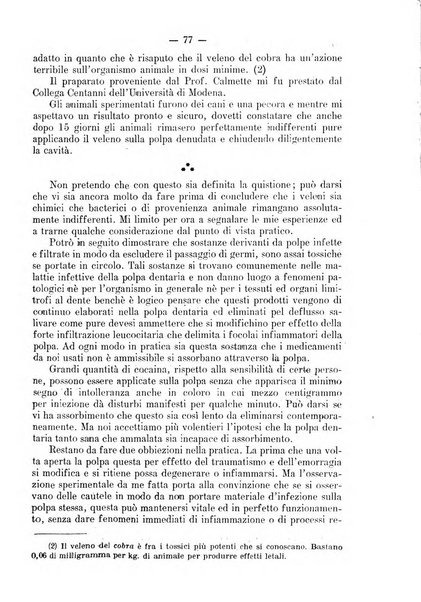 La stomatologia periodico mensile