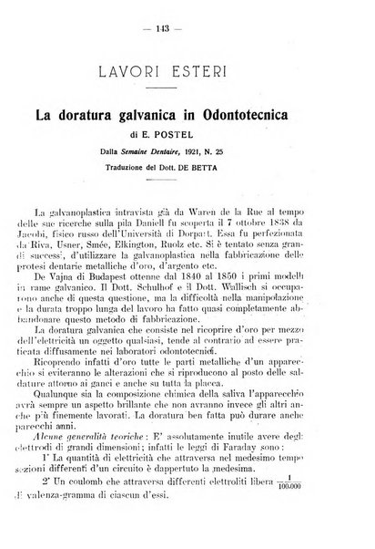 La stomatologia periodico mensile