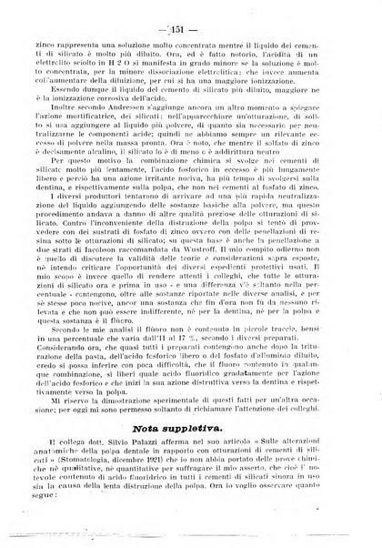 La stomatologia periodico mensile