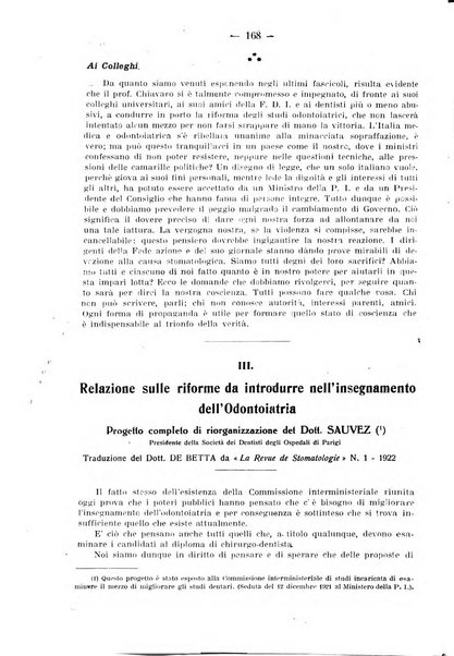 La stomatologia periodico mensile