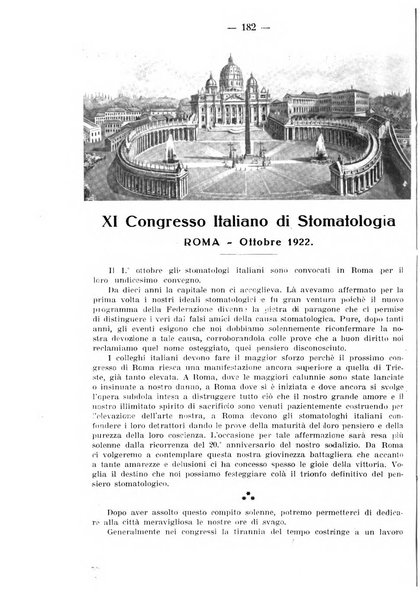 La stomatologia periodico mensile