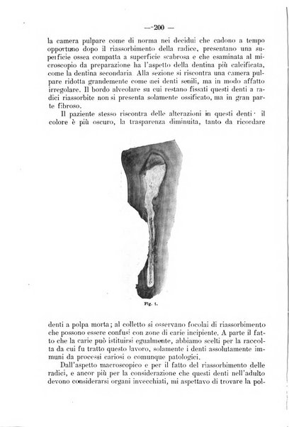 La stomatologia periodico mensile