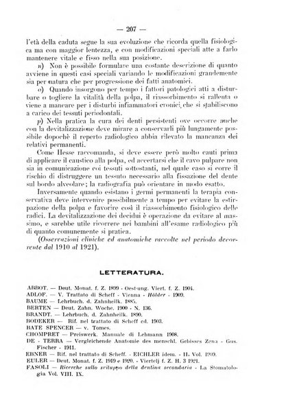 La stomatologia periodico mensile