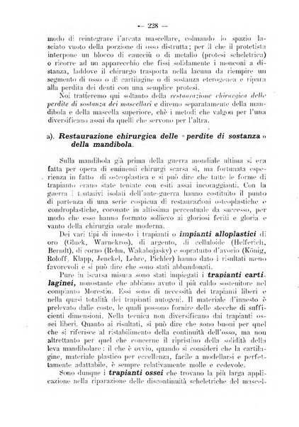 La stomatologia periodico mensile