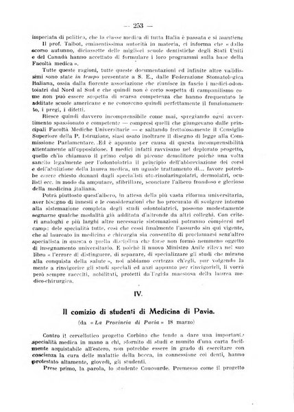 La stomatologia periodico mensile