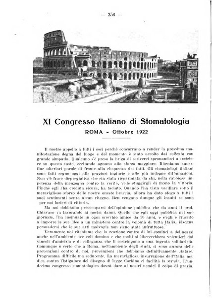 La stomatologia periodico mensile