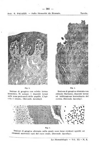 La stomatologia periodico mensile