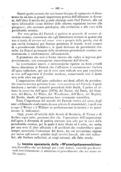 La stomatologia periodico mensile