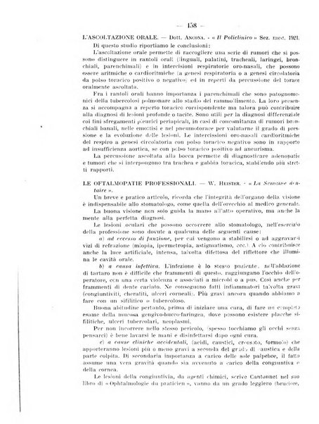 La stomatologia periodico mensile