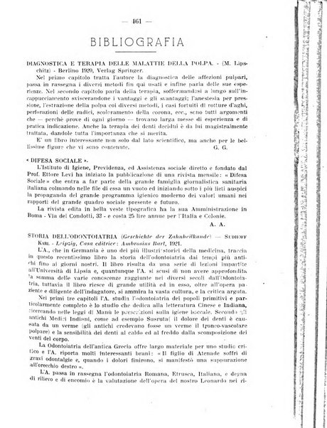 La stomatologia periodico mensile