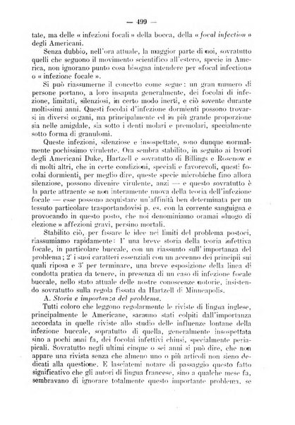 La stomatologia periodico mensile