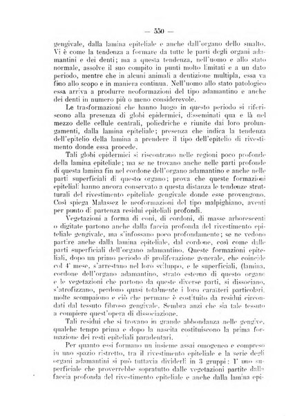 La stomatologia periodico mensile