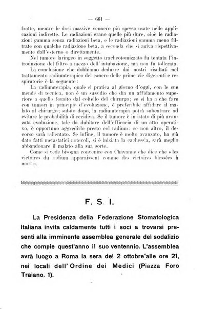 La stomatologia periodico mensile