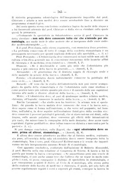 La stomatologia periodico mensile