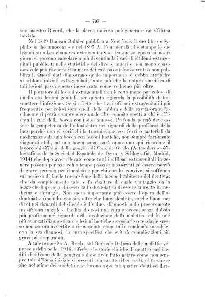 La stomatologia periodico mensile