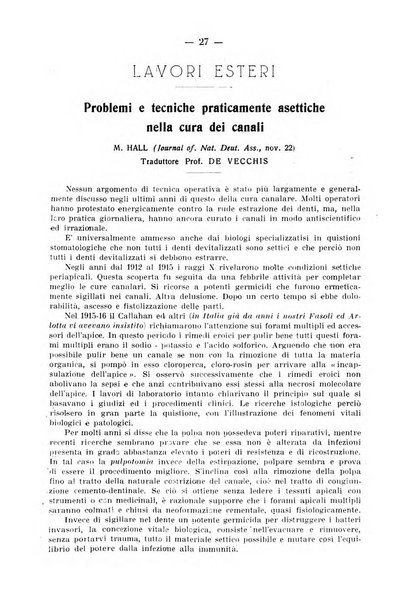 La stomatologia periodico mensile