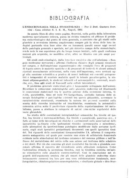 La stomatologia periodico mensile