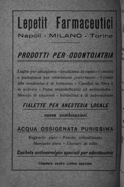 La stomatologia periodico mensile