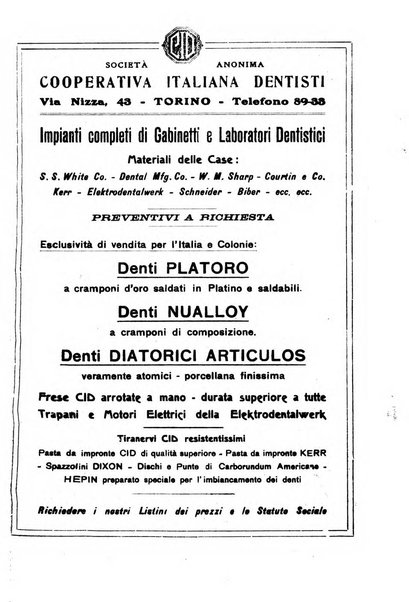 La stomatologia periodico mensile