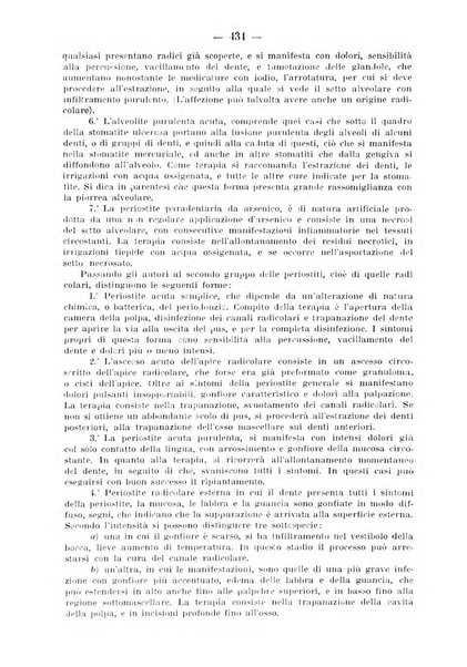 La stomatologia periodico mensile