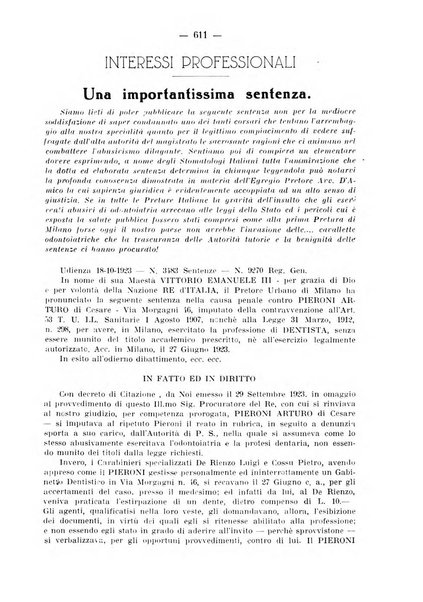 La stomatologia periodico mensile