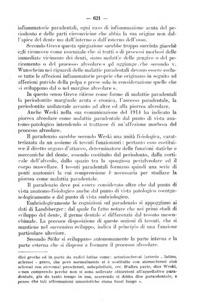 La stomatologia periodico mensile