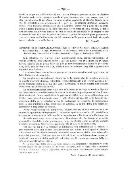 La stomatologia periodico mensile