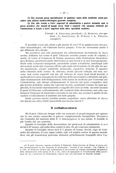 La stomatologia periodico mensile