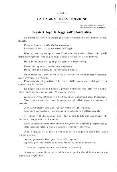 La stomatologia periodico mensile