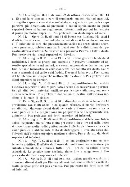 La stomatologia periodico mensile