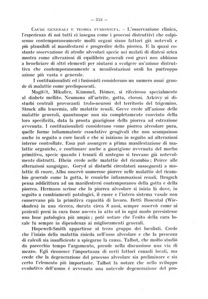 La stomatologia periodico mensile