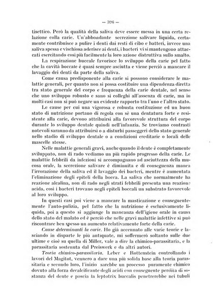 La stomatologia periodico mensile