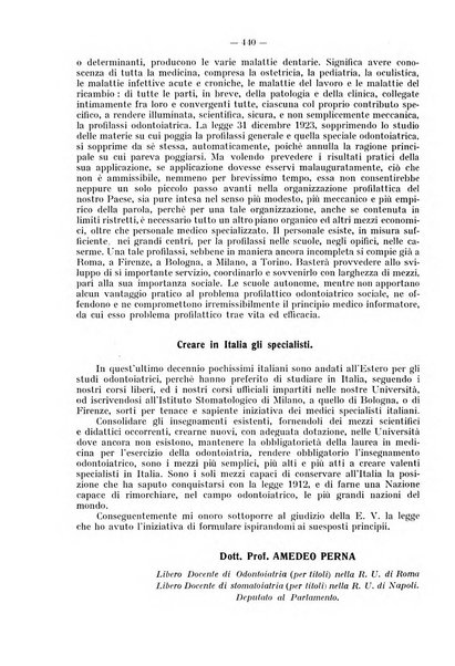 La stomatologia periodico mensile