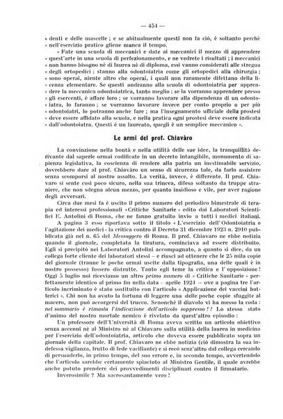 La stomatologia periodico mensile