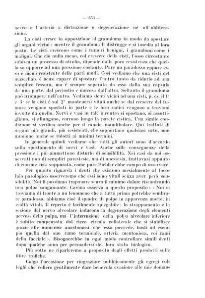 La stomatologia periodico mensile