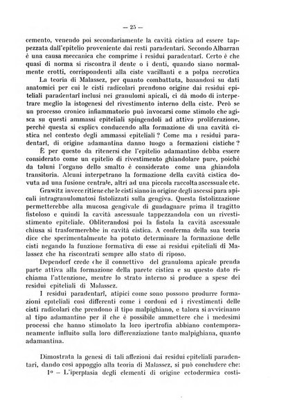 La stomatologia periodico mensile