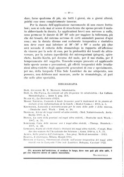 La stomatologia periodico mensile