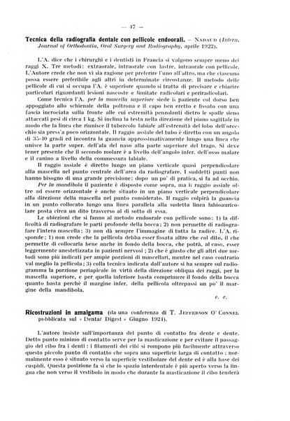 La stomatologia periodico mensile