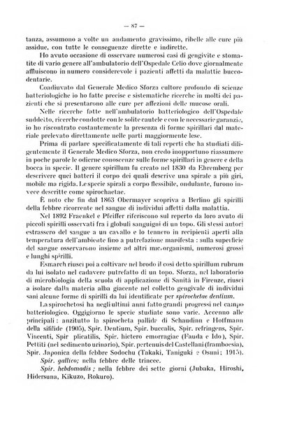 La stomatologia periodico mensile