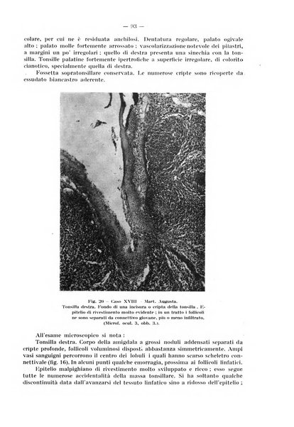 La stomatologia periodico mensile