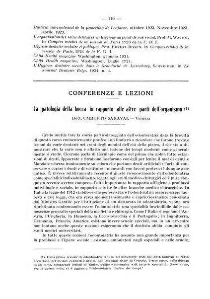 La stomatologia periodico mensile