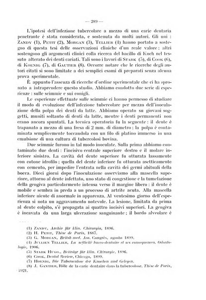 La stomatologia periodico mensile